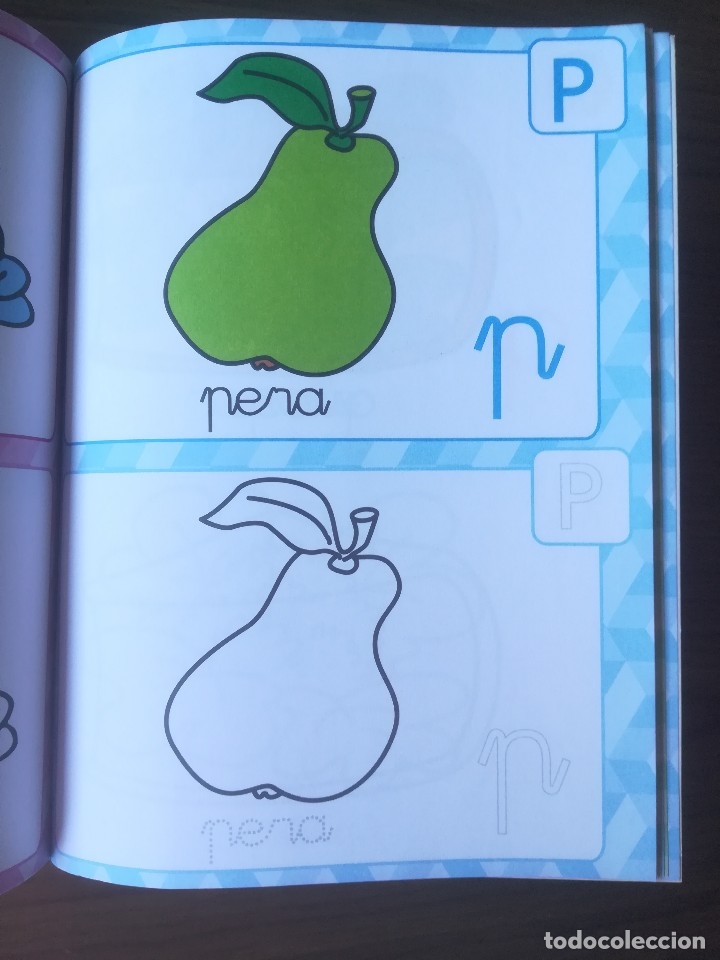 Libros: PINTA ABC LOS ALIMENTOS. INFANTIL - EDICIONES SALDA&Ntilde;A - Foto 4