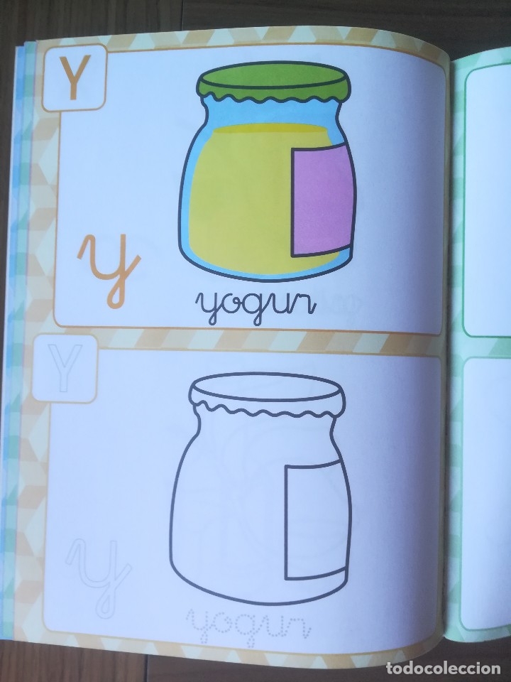 Libros: PINTA ABC LOS ALIMENTOS. INFANTIL - EDICIONES SALDA&Ntilde;A - Foto 5
