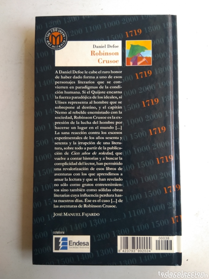 Libros: ROINSON CRUSOE/DANIEL DEFOE - Foto 2