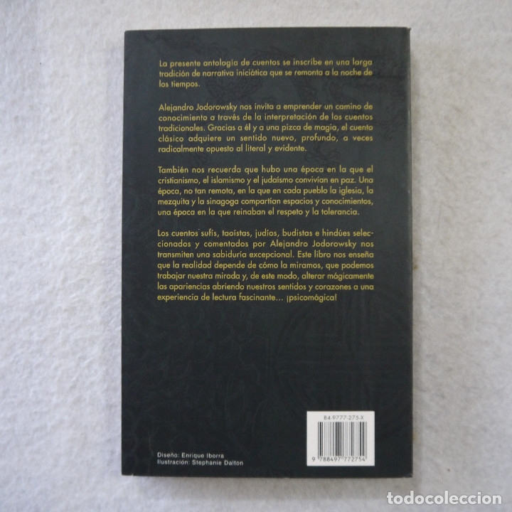Libros: LA SABIDUR&Iacute;A DE LOS CUENTOS - ALEJANDRO JODOROWSKY - OBELISCO - 2006 - Foto 2