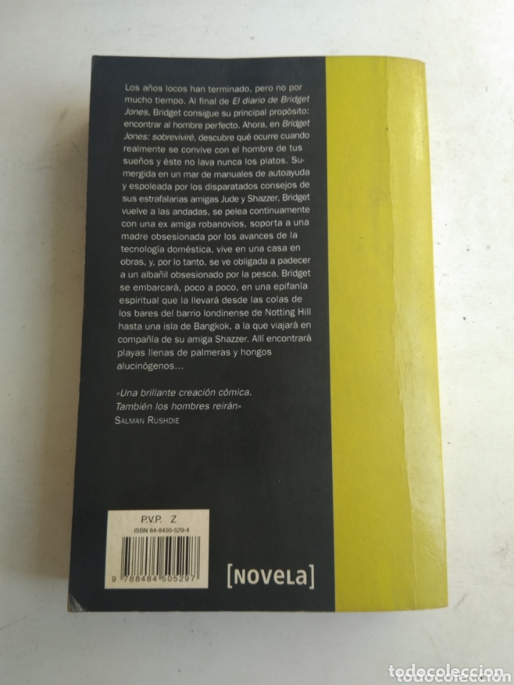 Libros: BRIDGET JONES: SOBREVIVIR&Eacute;/HELEN FIELDING - Foto 2
