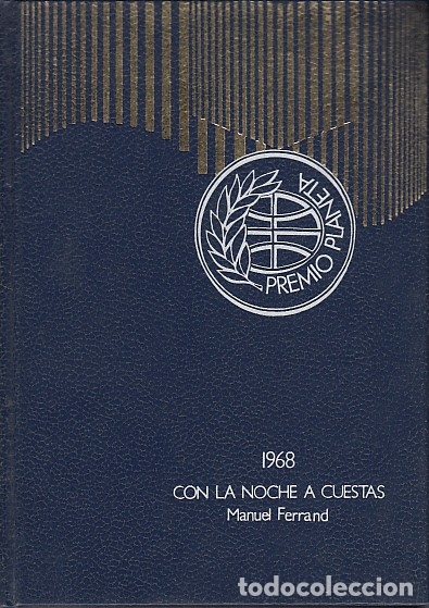 Libros: CON LA NOCHE A CUESTAS - FERRAND, MANUEL - Foto 1