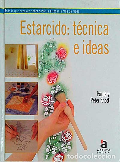 Libros: Estarcido: t&eacute;cnica e ideas - Paula y Peter Knott - Foto 1