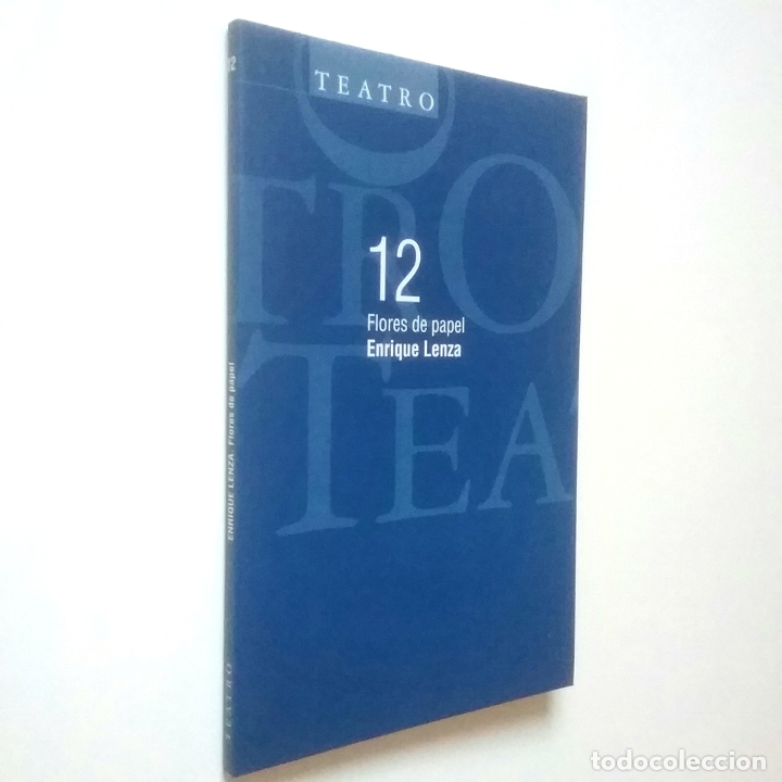 Libros: Enrique Lenza - Flores de papel (Primera edici&oacute;n) - Foto 1