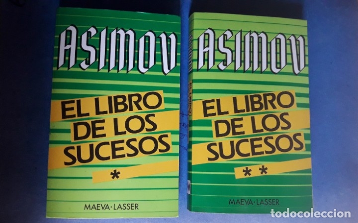 Libros: EL LIBROS DE LOS SUCESOS (2 tomos) Isaac Asimov - Foto 3