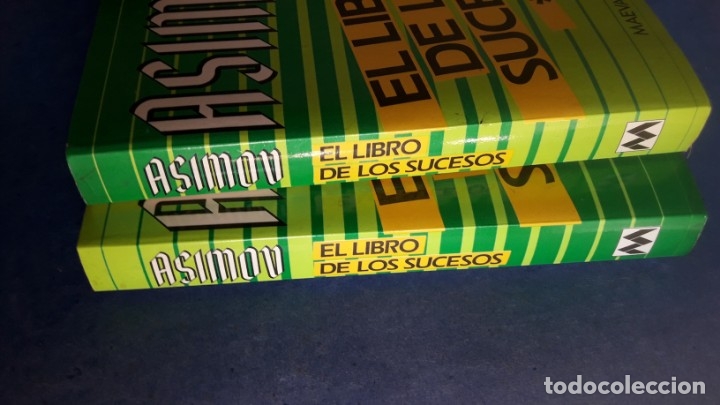 Libros: EL LIBROS DE LOS SUCESOS (2 tomos) Isaac Asimov - Foto 4