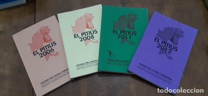 Libros: El pitius. Almanac per a Eivissa i Formentera.4 Vol. 2006,2008,2011,2012 - Foto 2
