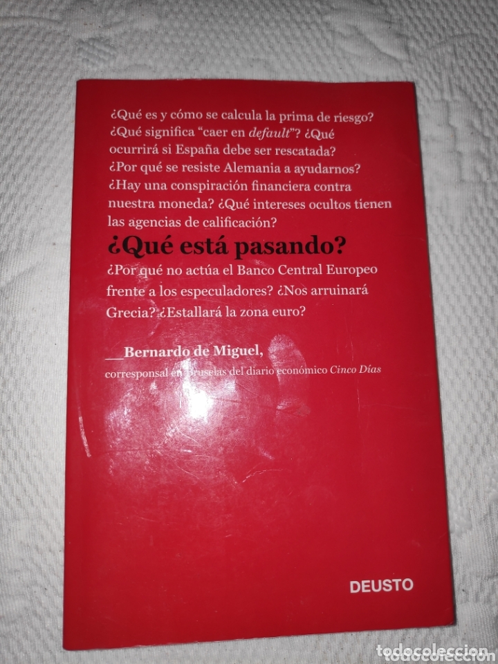 Libros: &iquest;Qu&eacute; est&aacute; pasando? - Bernardo de Miguel - Foto 2