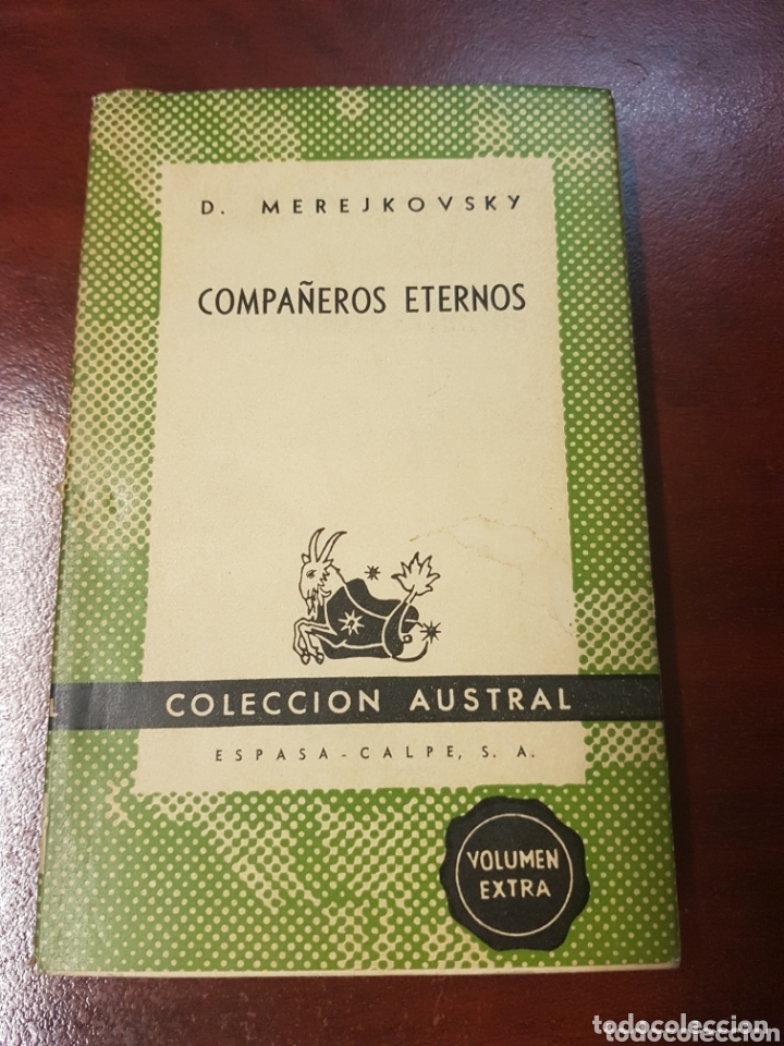 Libros: Compa&ntilde;eros eternos - D. Merejkovsky - 1949 - Foto 1