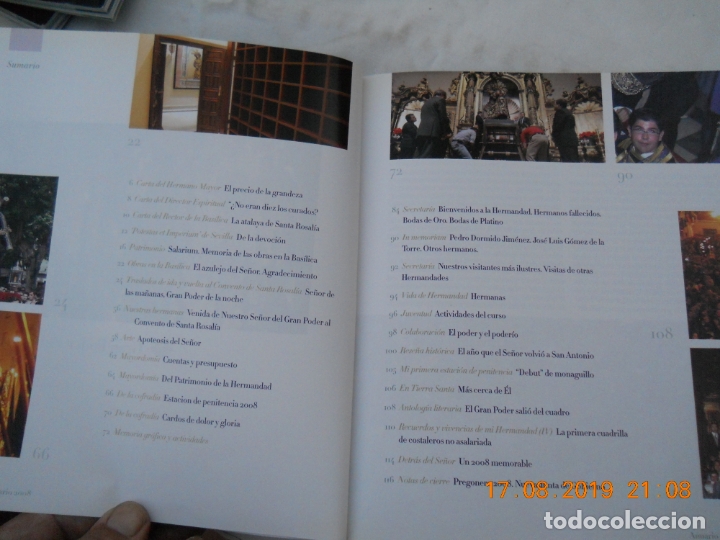 Libros: GRAN PODER , ANUARIO 2008, SEMANA SANTA SEVILLA - Foto 2