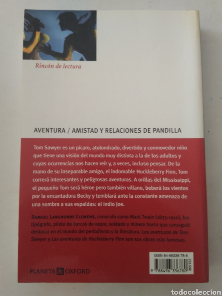Libros: LAS AVENTURAS DE TOM SAWYER/MARK TWAIN - Foto 2