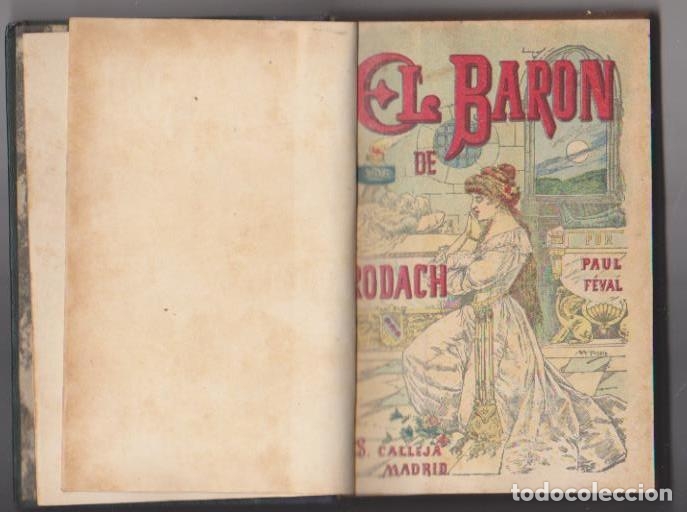 Libros: Paul Feval. El Bar&oacute;n de Rodach. Saturnino Calleja - Foto 1
