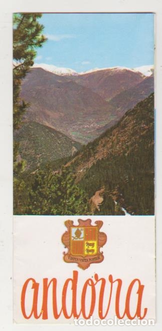 Livres: Folleto Publicitario de Andorra. 1969. 4 hojas dobles