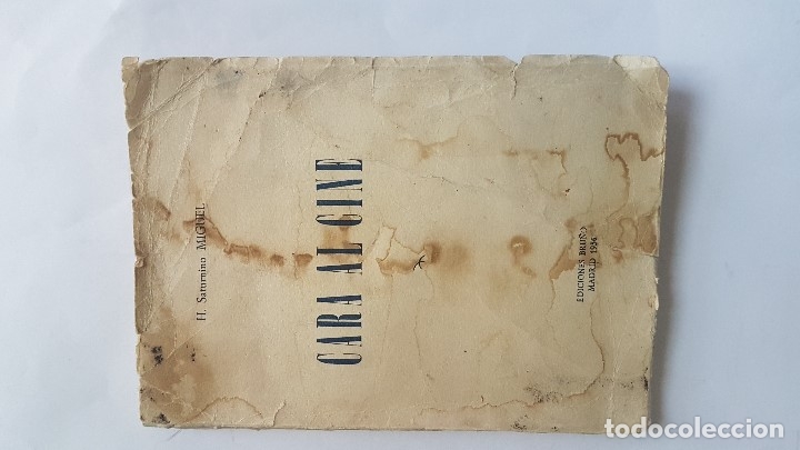 Libros: CARA AL CINE - H. SATURNINO MIGUEL - Foto 3