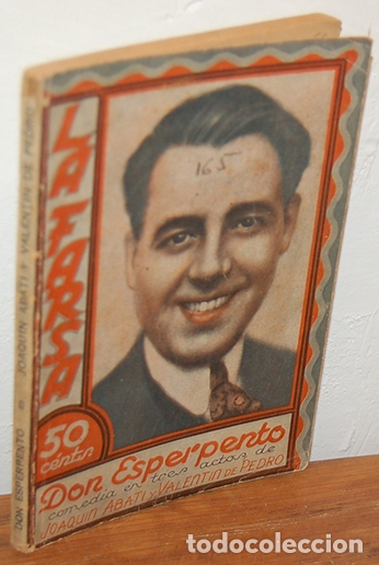 Libros: DON ESPERPENTO. Comedia en tres actos, en prosa - JOAQU&Iacute;N ABATIY VALENT&Iacute;N DE PEDRO - Foto 1