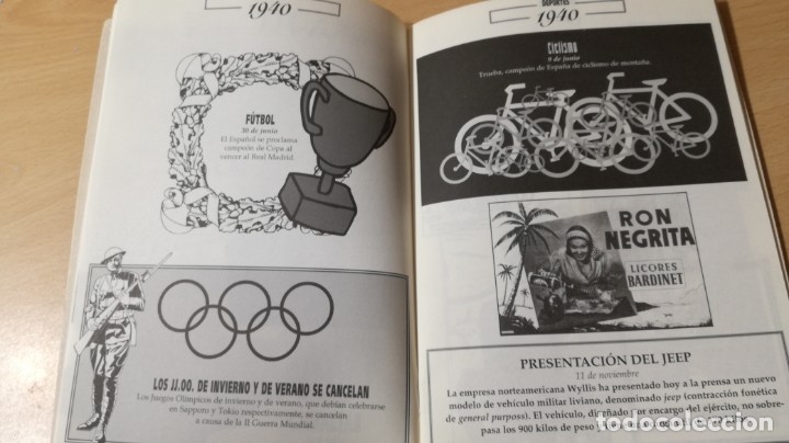 Libros: 1940 EL A&Ntilde;O QUE TU NACISTE	 / 	TXT 71-72 AB - Foto 8