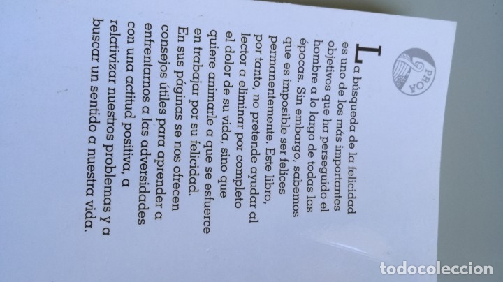 Libros: COMO APRENDER A SER MAS FELIZ - JESUS SANCLEMENTE IDIAZABAL - Foto 3
