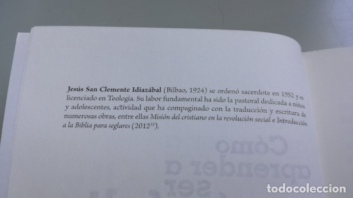 Libros: COMO APRENDER A SER MAS FELIZ - JESUS SANCLEMENTE IDIAZABAL - Foto 6