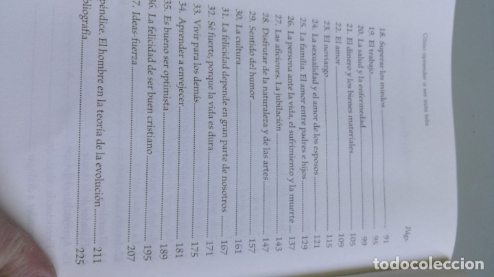 Libros: COMO APRENDER A SER MAS FELIZ - JESUS SANCLEMENTE IDIAZABAL - Foto 10