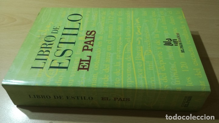 Libros: LIBRO DE ESTILO - EL PAIS - 	 / 	H301 - Foto 1