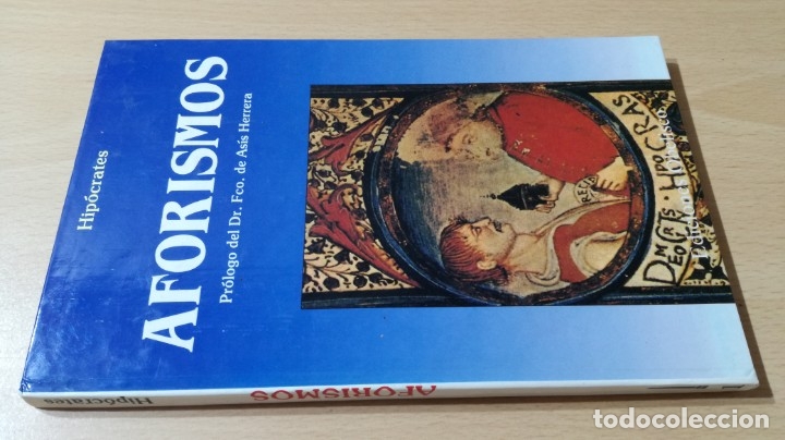 Libros: AFORISMOS - HIPOCRATES - OBELISCO	 / 	I-403 - Foto 1