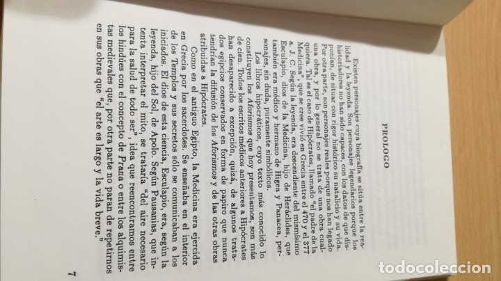 Libros: AFORISMOS - HIPOCRATES - OBELISCO	 / 	I-403 - Foto 6