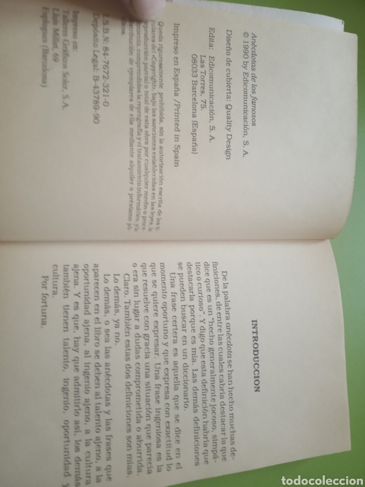 Libros: An&eacute;cdotas de los famosos - Foto 2