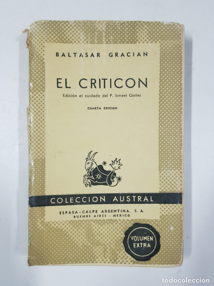 Libros: El Criticon / Baltasar Gracian - Foto 1