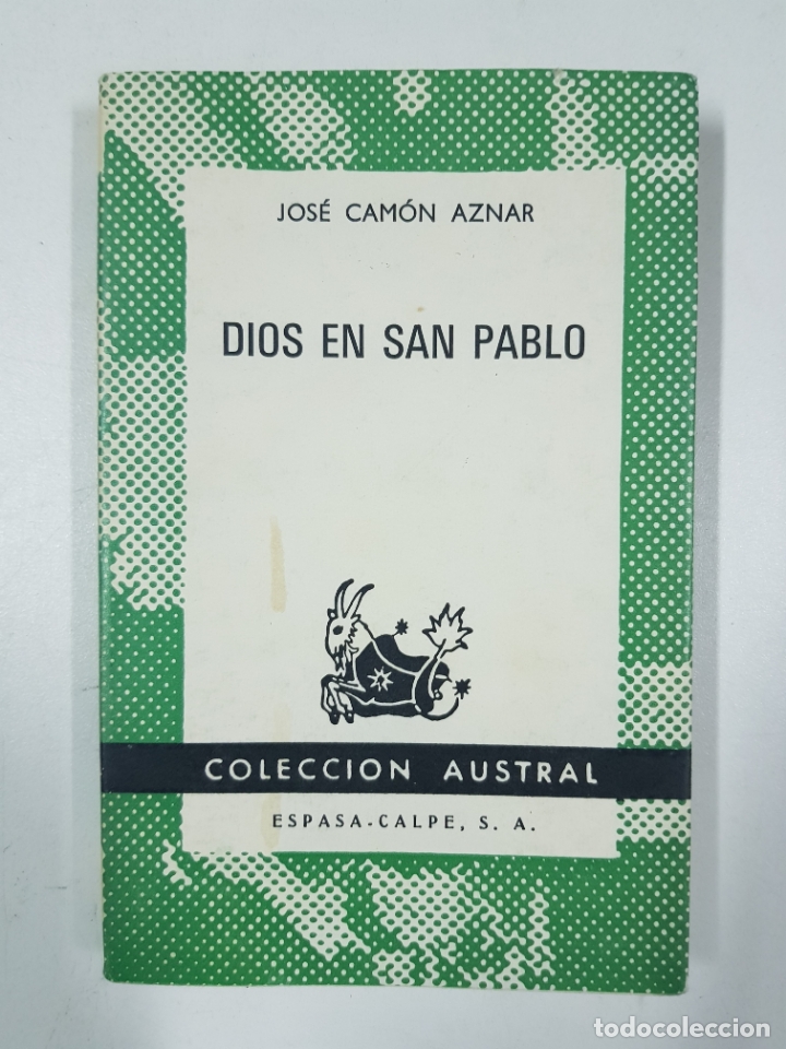 Libros: Dios en San Pablo / Jos&eacute; Cam&oacute;n Aznar - Foto 1