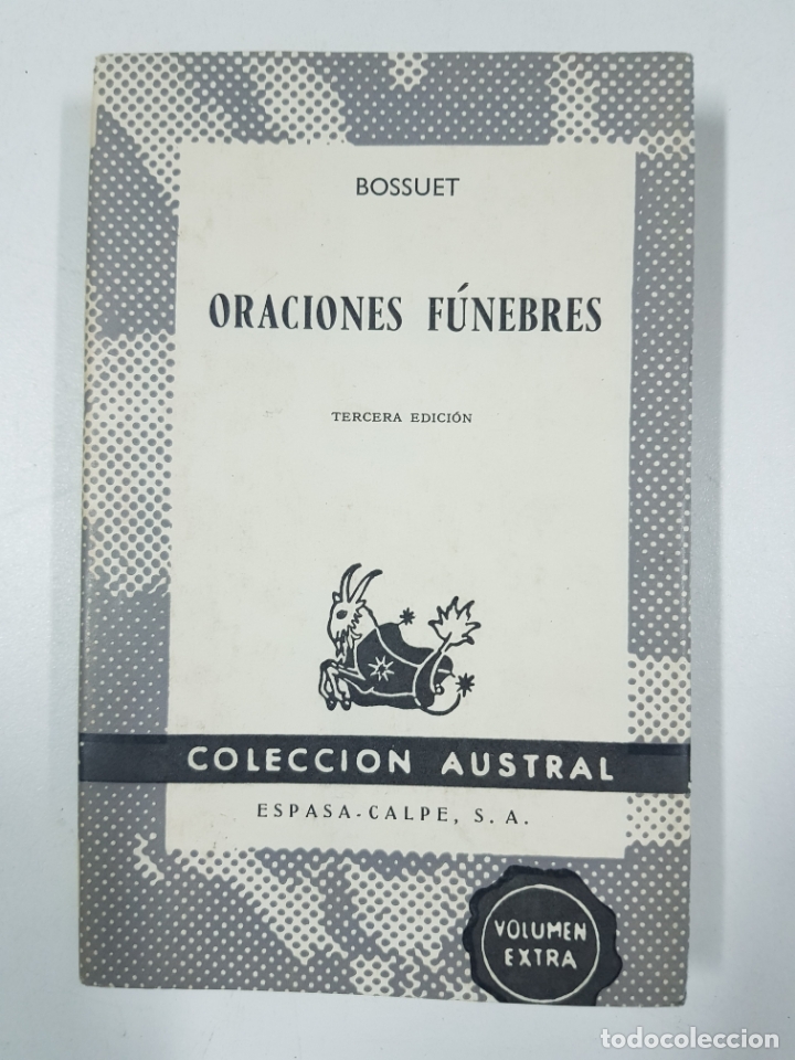 Libros: Oraciones f&uacute;nebres / Bossuet - Foto 1