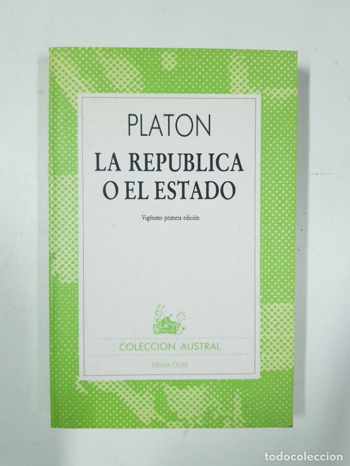 Libros: La Republica o el estado / Platon - Foto 1