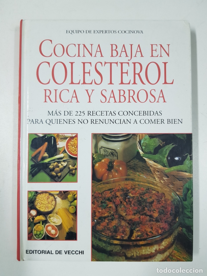 Libros: Cocina baja en colesterol / Equipo de expertos Cocinova - Foto 1