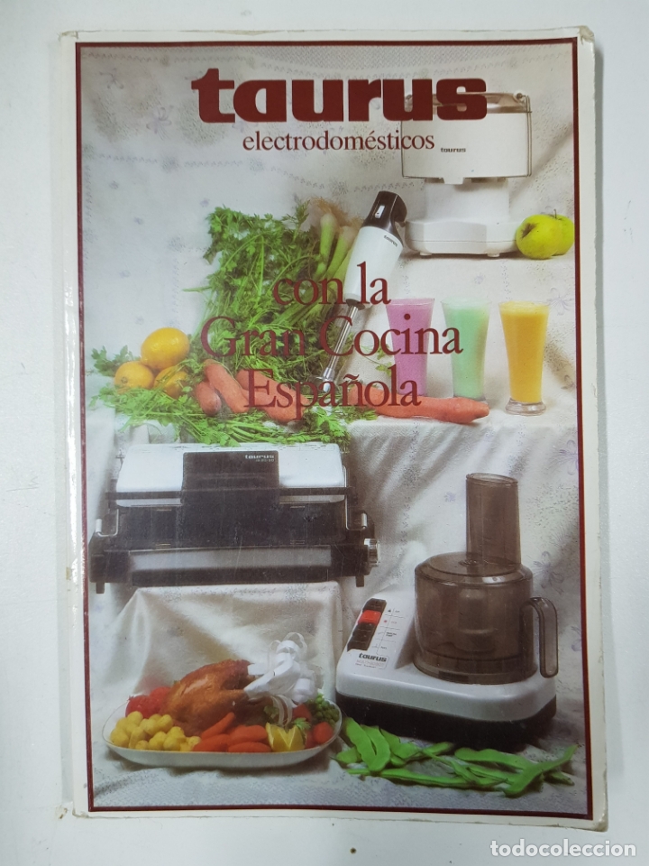 Libros: Taurus electrodomesticos con la gran cocina espa&ntilde;ola / VV.AA. - Foto 1