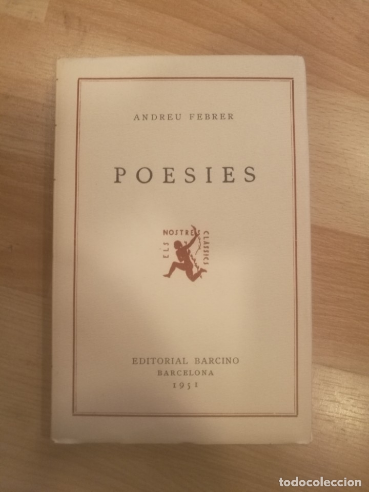 Libros: Poesies. Andreu Febrer. Els nostres cl&agrave;ssics - Foto 1