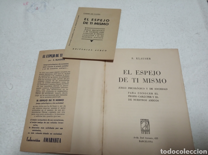 Libros: El espejo de ti mismo,, - Foto 2