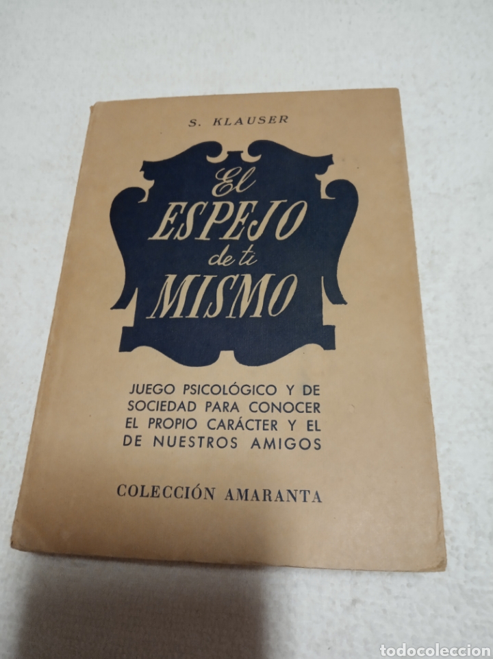 Libros: El espejo de ti mismo,, - Foto 1
