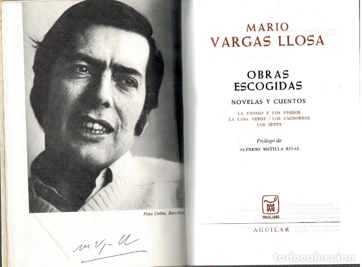 obras escogidas (novelas y cuentos) mario varg - Compra venta en  todocoleccion