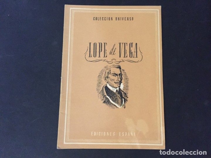 Libros: COLECCION UNIVERSO EDICIONES ESPA&Ntilde;A LOPE DE VEGA - Foto 1