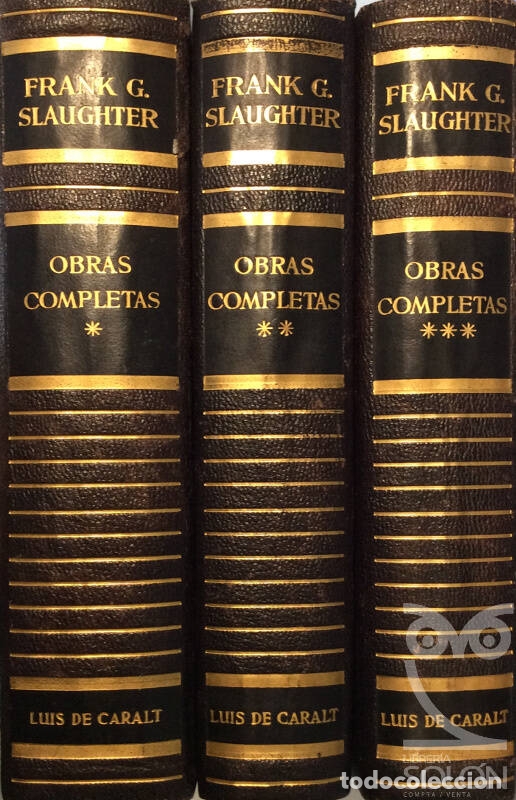 Libros: Obras completas - 3 vols. - Frank G. Slaughter - Foto 2