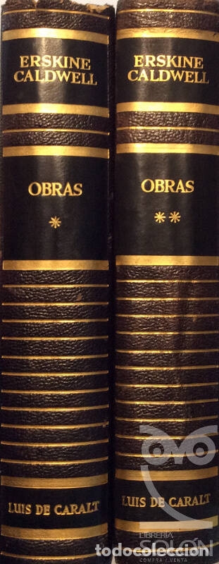 Libros: Obras - 2 Vols. - Erskine Caldwell - Foto 2