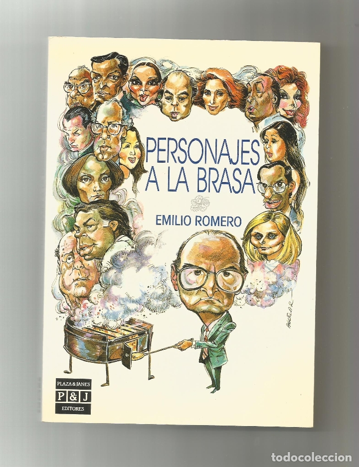 Libros: Personajes a la brasa. - ROMERO, Emilio: - Foto 1