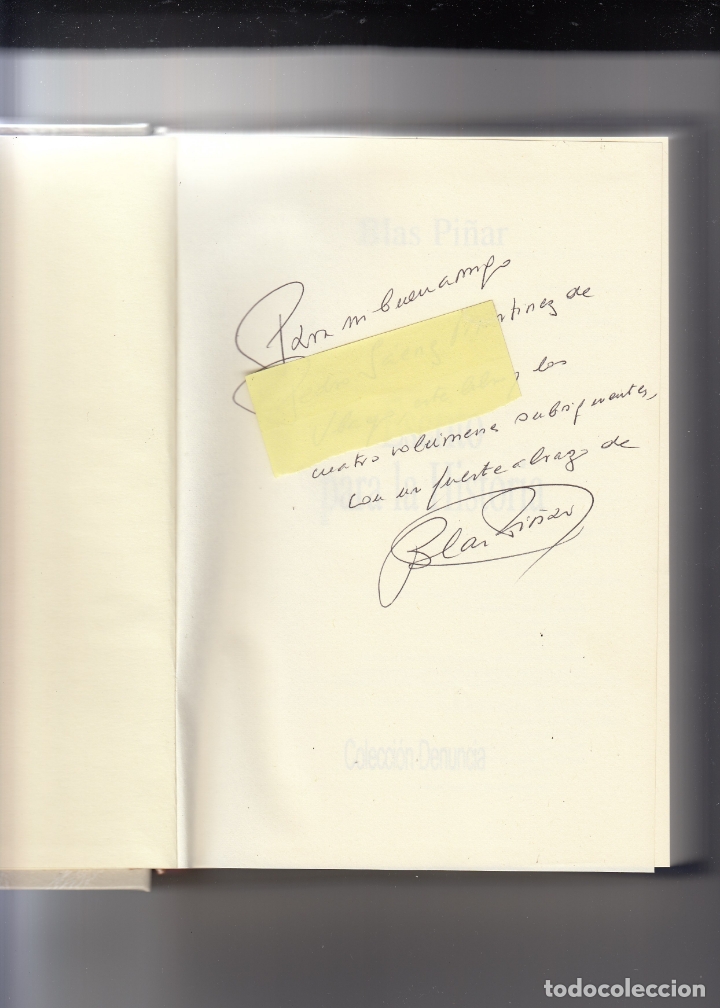 Libros: ESCRITO PARA LA HISTORIA I. con dedicatoria aut&oacute;grafa. - AAH - Foto 2