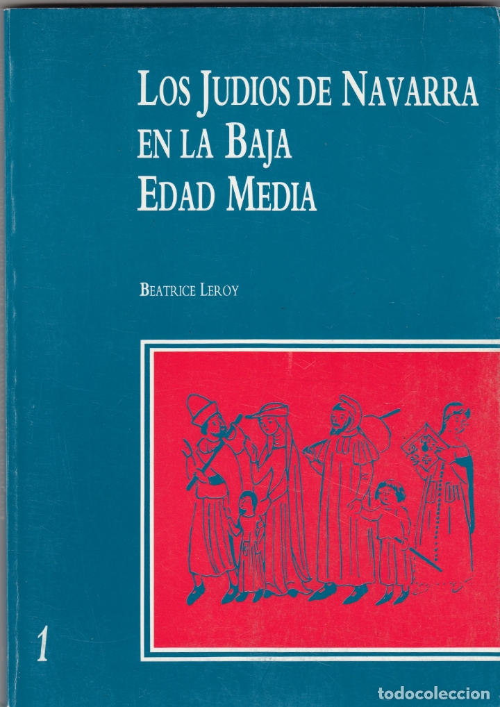Libros: LOS JUDIOS DE NAVARRA EN LA BAJA EDAD MEDIA. - AAH - Foto 1