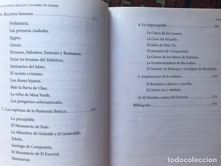 Libros: Lugares de poder. Juan Ignacio cuesta. Como nuevo - Foto 7