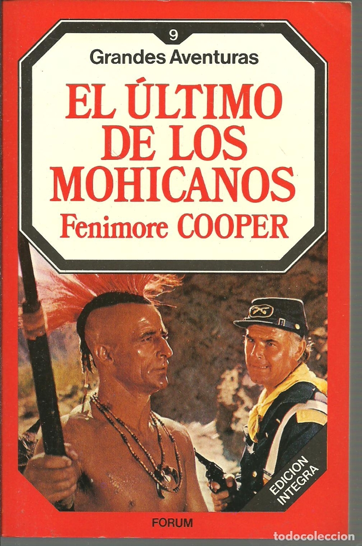 Libros: EL ULTIMO DE LOS MOHICANOS - FENIMORE COOPER - Foto 1