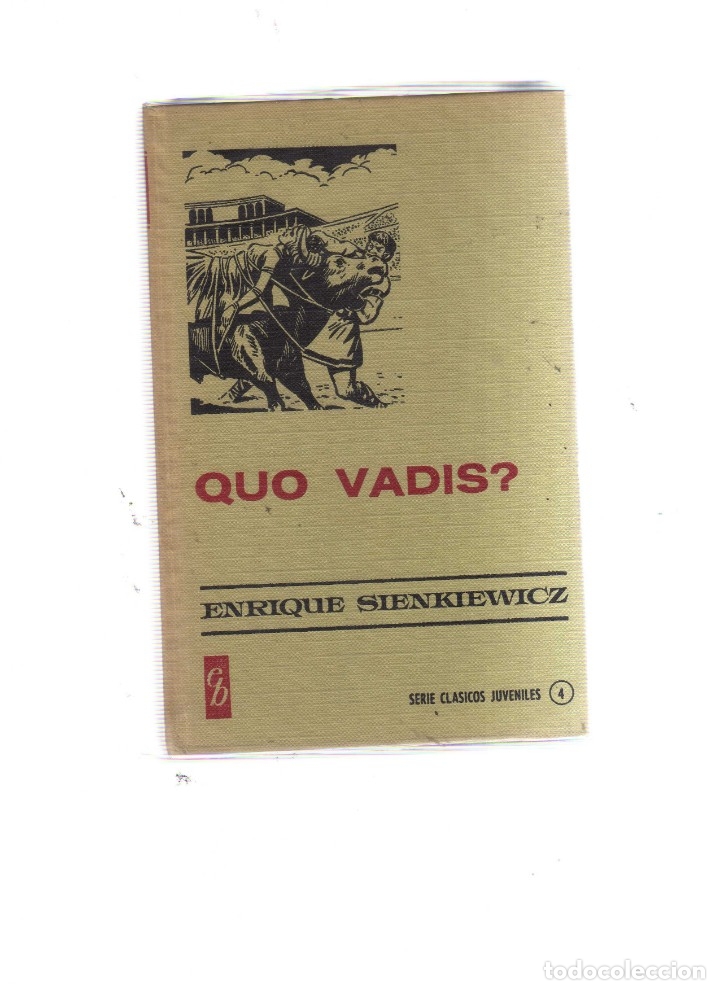 Libros: QUO VADIS ENRIQUE SIENKIEWICZ - Foto 1