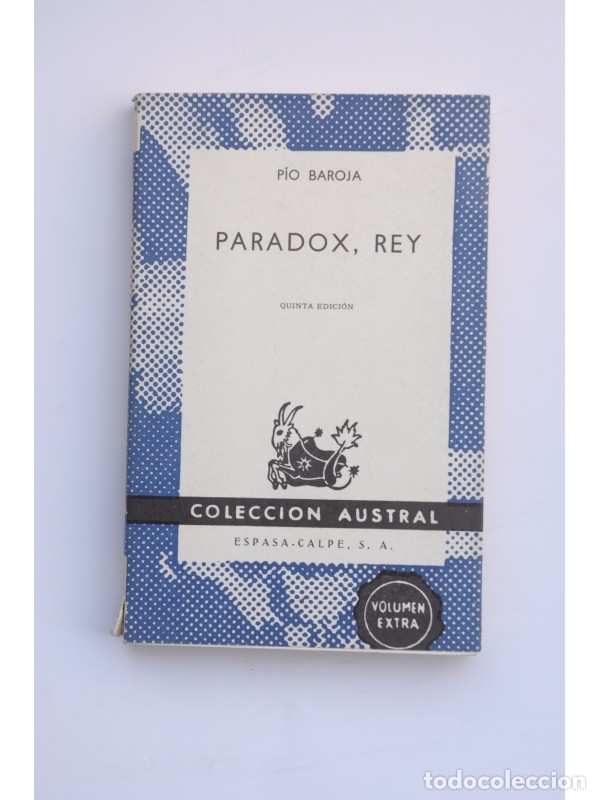 Libros: Paradox, Rey - BAROJA, P&iacute;o - Foto 1