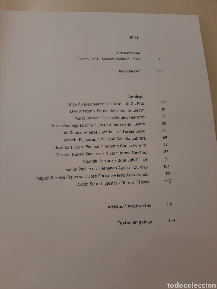 Libros: Exposici&oacute;n Arquitecturas Manuel Abeledo Lopez Pontevedra 2002 - Foto 2