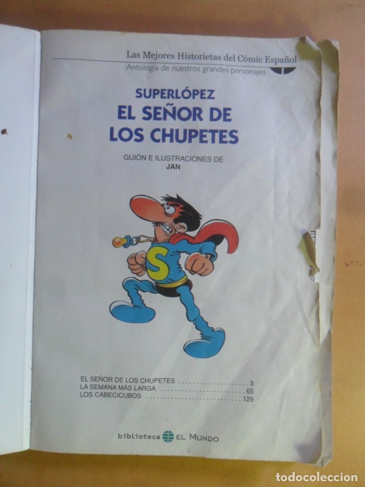 Libros: N&ordm; 15 - SUPER LOPEZ - ED. EL MUNDO - 2005 - Foto 2