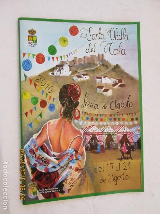 SANTA OLALLA DE CALA , PROGRAMA FERIAS AGOSTO 2016 